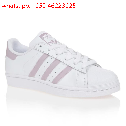 adidas superstar rose et blanche