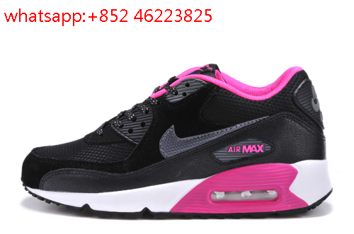 nike air max 90 femme noir et rose