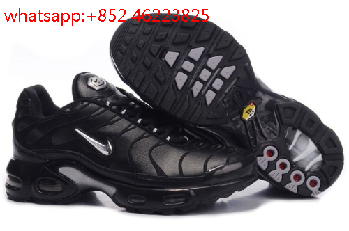 nike tn cuir noir