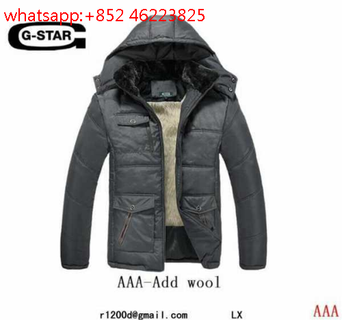 doudoune g-star homme pas cher