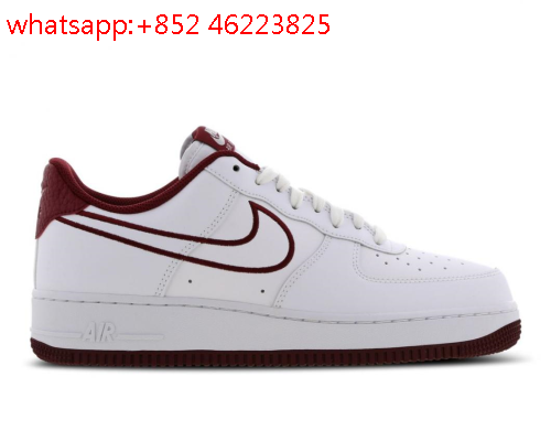 air force 1 rouge et blanche homme