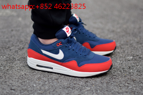 nike air max 1 bleu rouge