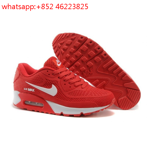 air max 90 blanche rouge