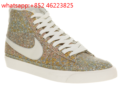 nike blazer flower
